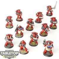 Space Marines - 12x Tactical Squad klassisch - bemalt