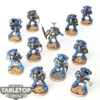 Space Marines - 11x Tactical Squad klassisch - bemalt