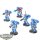 Space Marines - 5x Vanguard Veteran Squad klassisch - teilweise bemalt