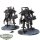 Chaos Knights - 2 War Dog Huntsmen - grundiert