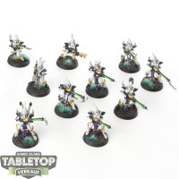 Drukhari - 10 Kabalite Warriors - bemalt