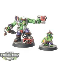 Orks - Gorzag Gitstompa and Nikkit - bemalt