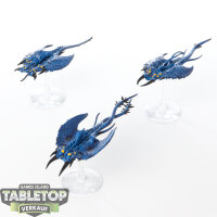 Disciples of Tzeentch - 3 x Screamers of Tzeentch - bemalt