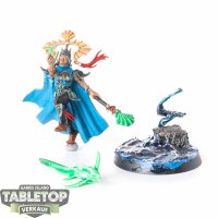 Idoneth Deepkin - Isharann Tidecaster - bemalt