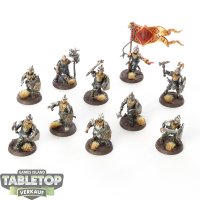 Cities of Sigmar - 10x Freeguild Steelhelms - bemalt