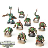 Orks - 10x Boyz - bemalt