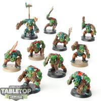 Orks - 10x Boyz - bemalt