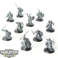 HdR Figuren - Gut - 10x Warriors of Rohan - unbemalt