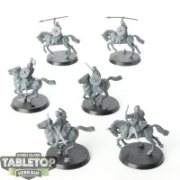 HdR Figuren - Gut - 6x Riders Of Rohan - unbemalt