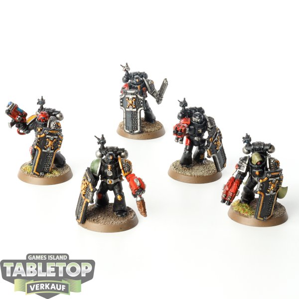 Deathwatch - 5x Veterans - bemalt