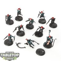 Drukhari - 10x Wyches - bemalt