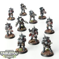 Raven Guard - 10 x Primaris Infiltrators - bemalt