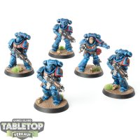 Raven Guard - 5 x Primaris Intercessors - bemalt