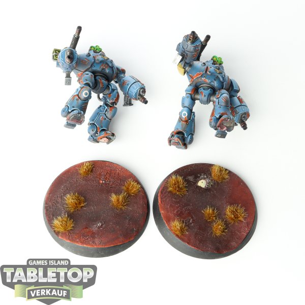 Adeptus Mechanicus - 2 x Kastelan Robots - gut bemalt