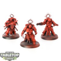 Blood Angels - 3x Bladeguard Veterans - grundiert