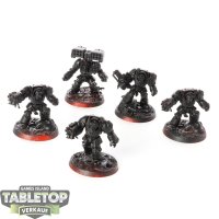 Blood Angels - 5x Terminators - grundiert