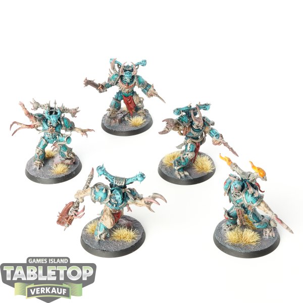 Chaos Space Marines - 5x Possessed - bemalt