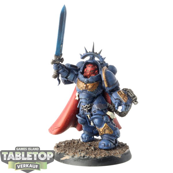 Space Marines - Captain in Gravis Armour - teilweise bemalt