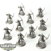 HdR Figuren - Gut - 10x Minas Tirith Warriors - grundiert