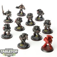 Blood Angels - 10 x Death Company - teilweise bemalt