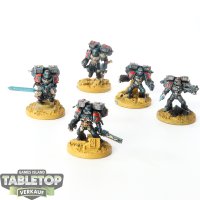 Blood Angels - 5 x Death Company - bemalt