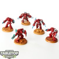 Blood Angels - 5 x Terminator Assault Squad - bemalt