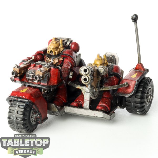 Space Marines - Attack Bike - bemalt