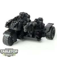 Space Marines - Attack Bike - grundiert