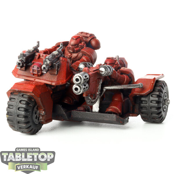 Space Marines - Attack Bike - teilweise bemalt
