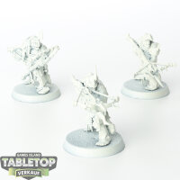 Orruk Warclans - 3 x Man-Skewer Boltboyz - grundiert