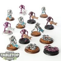 Necrons - 10 x Necron Warriors - bemalt