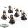 Adepta Sororitas - 5x Celestian Sacresants - teilweise bemalt