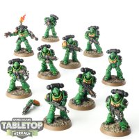 Salamanders - 10x Salamanders Primaris Intercessors - bemalt