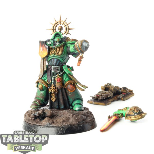 Salamanders - Captain with Relic Shield - bemalt