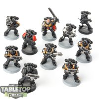 Space Marines - 10x Tactical Marines (Classic) - bemalt