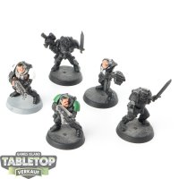 Space Marines - 5x Scouts (Classic) - teilweise bemalt