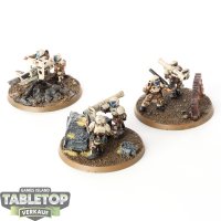 Astra Militarum - 3x Heavy Weapons Squad - bemalt