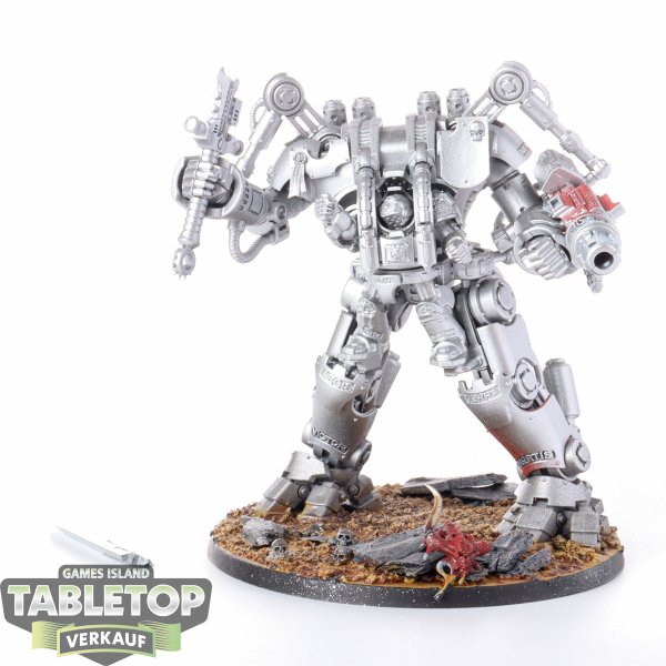 Grey Knights - Nemesis Dreadknight - teilweise bemalt