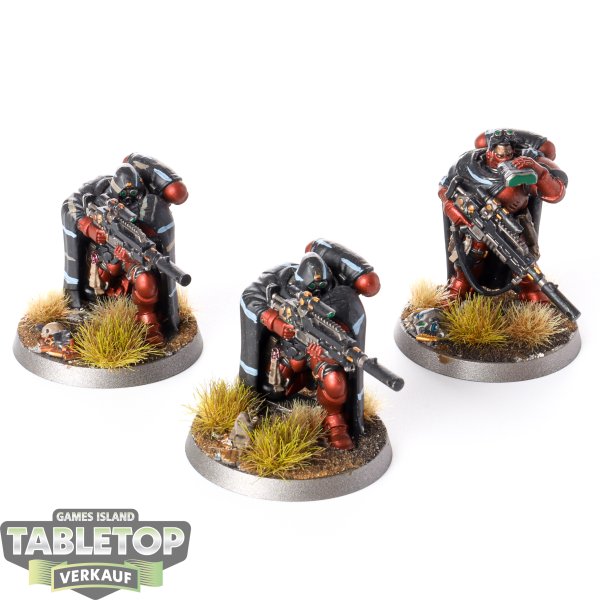 Space Marines - 3 x Eliminators - bemalt