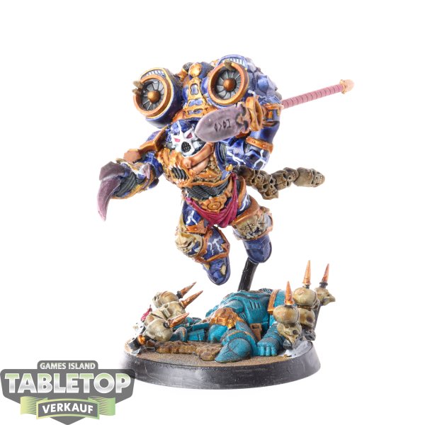 Chaos Space Marines - Haarken Worldclaimer, Herald of the Apocalypse - bemalt