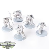 Horus Heresy - 5 x White Scars - Ebon Keshig Terminators...