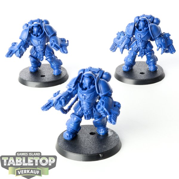 Space Marines - 3x Primaris Aggressors - unbemalt