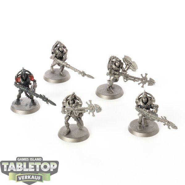 Necrons - 5x Triarch Praetorians - teilweise bemalt