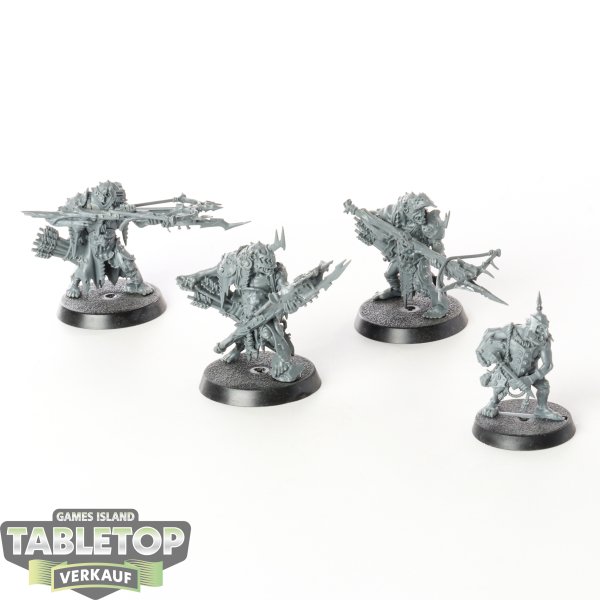 Orruk Warclans - 3x Man-Skewer Boltboyz - unbemalt