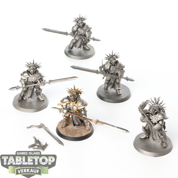 Stormcast Eternals - 5 Protectors - grundiert