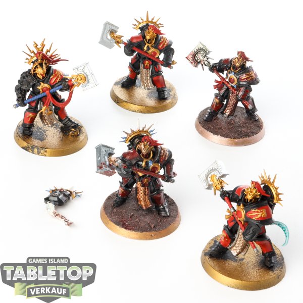 Stormcast Eternals - 5 Retributors - bemalt