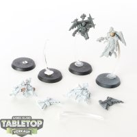 Adepta Sororitas - 4 x Seraphim Squad - teilweise bemalt