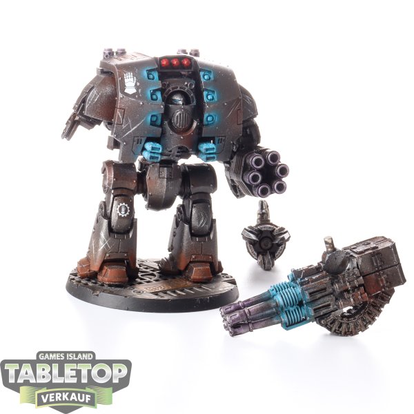 Horus Heresy - Iron Hands Legion Leviathan Siege Dreadnought klassisch - bemalt