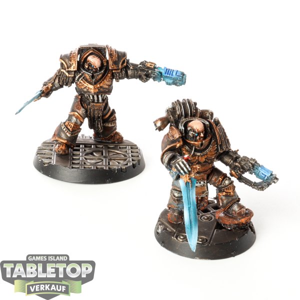 Horus Heresy - 2 x Legion Praetors - bemalt