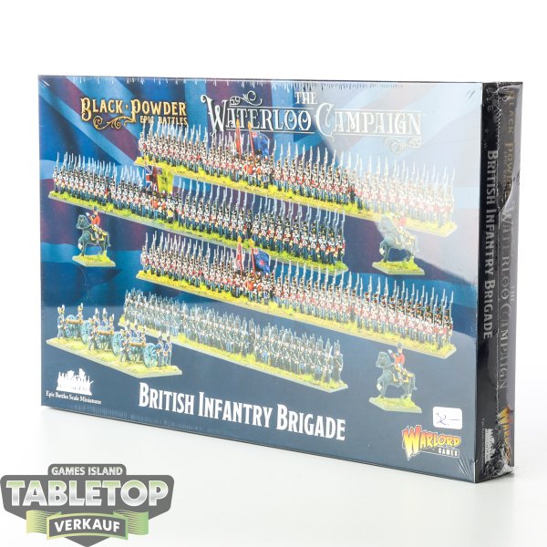 Black Powder - Black Powder Epic Battles: Waterloo - British Infantry Brigade - Originalverpackt / Neu